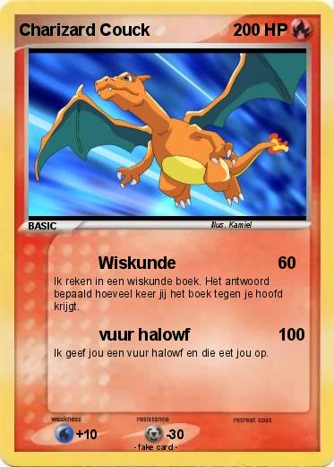 Pokemon Charizard Couck