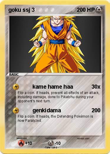 Pokemon goku ssj 3
