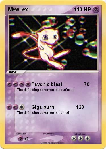 Pokemon Mew  ex