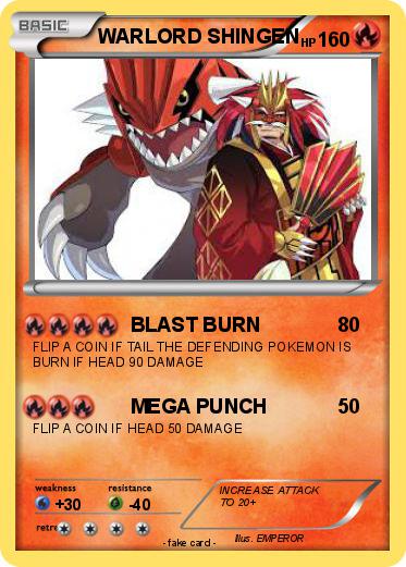 Pokemon WARLORD SHINGEN