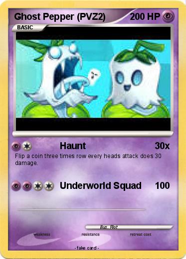 Pokemon Ghost Pepper (PVZ2)