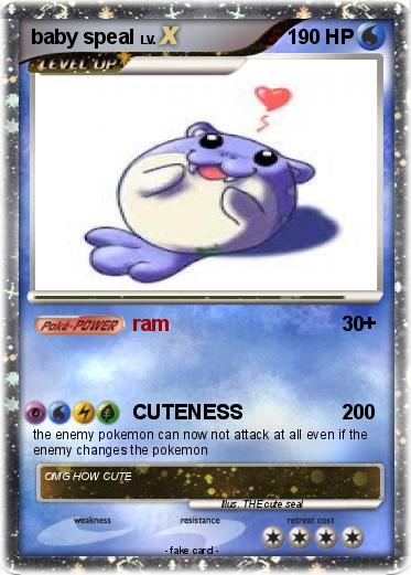 Pokemon baby speal