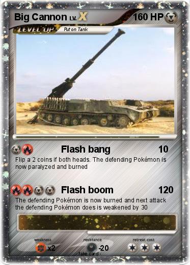 Pokemon Big Cannon