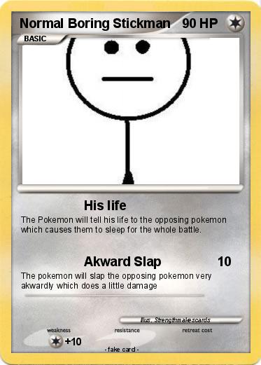 Pokemon Normal Boring Stickman