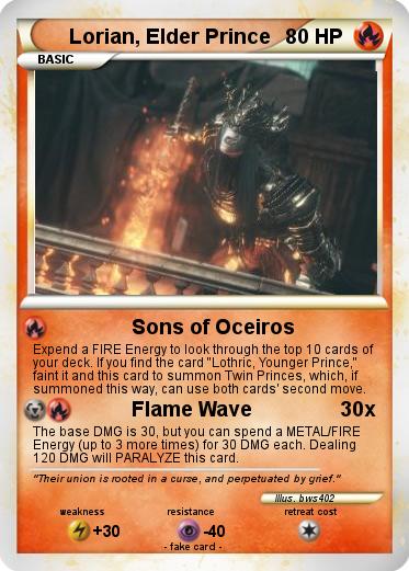 Pokemon Lorian, Elder Prince