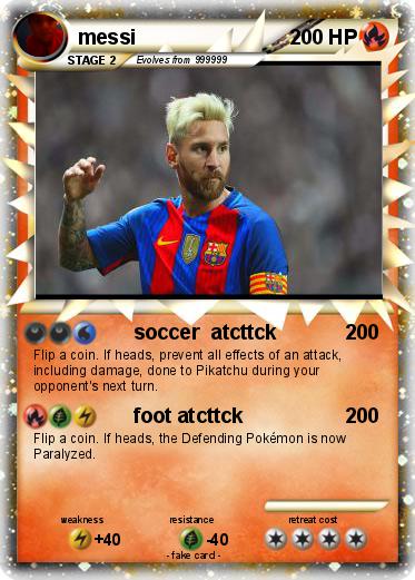 Pokemon messi