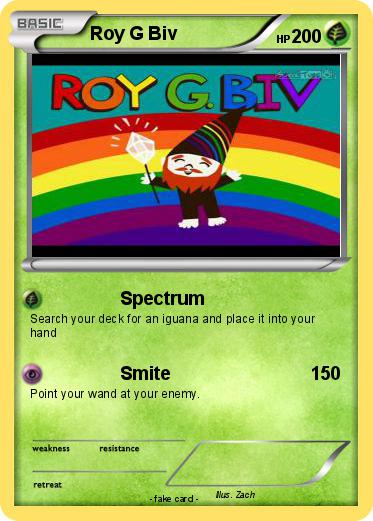 Pokemon Roy G Biv