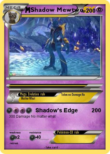 Pokemon Shadow Mewtwo