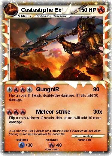 Pokemon Castastrphe Ex