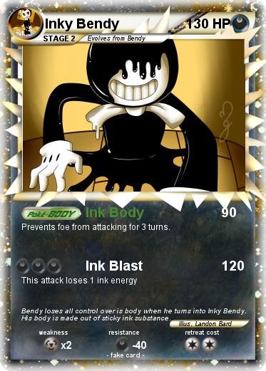 Pokemon Inky Bendy