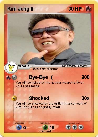 Pokemon Kim Jong Il
