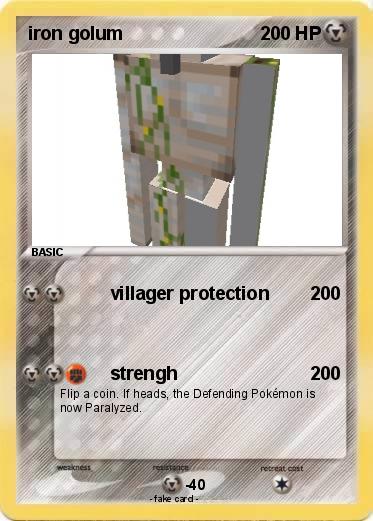 Pokemon iron golum