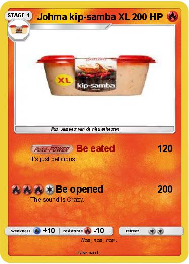 Pokemon Johma kip-samba XL