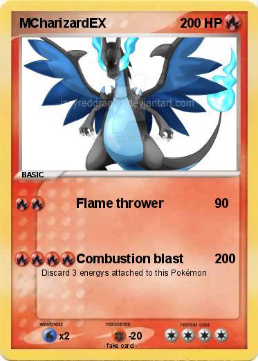 Pokemon MCharizardEX