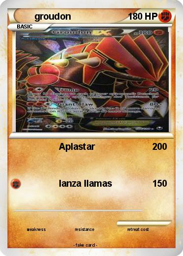 Pokemon groudon
