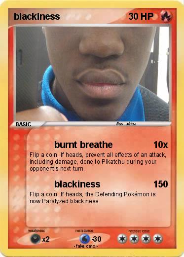 Pokemon blackiness