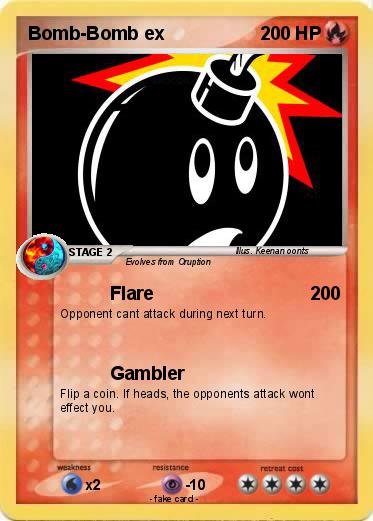 Pokemon Bomb-Bomb ex