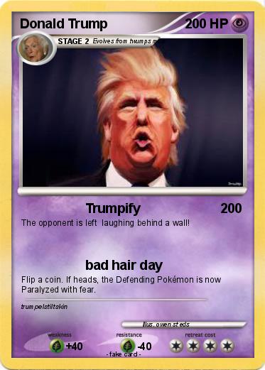 Pokemon Donald Trump