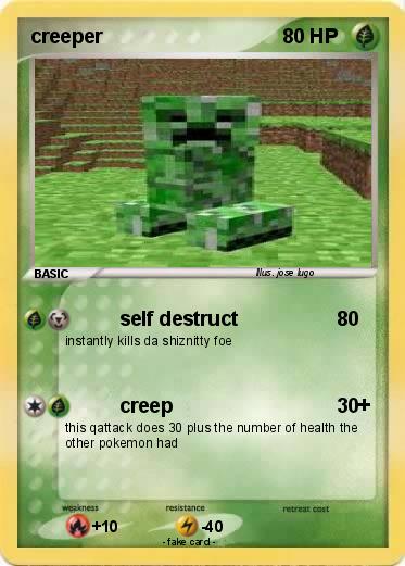 Pokemon creeper