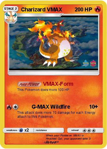 Pokemon Charizard VMAX