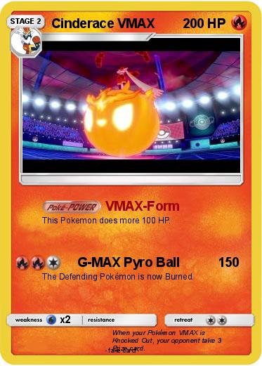 Pokemon Cinderace VMAX