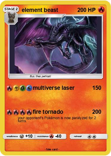Pokemon element beast