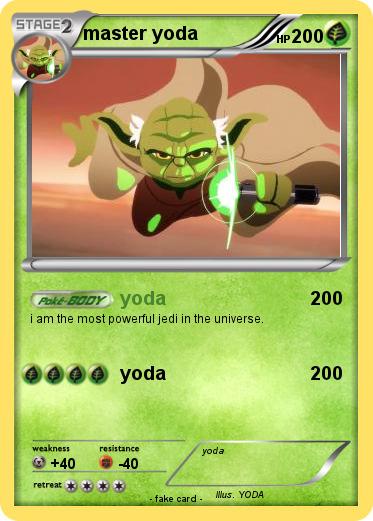 Pokemon master yoda