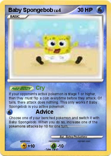 Pokemon Baby Spongebob