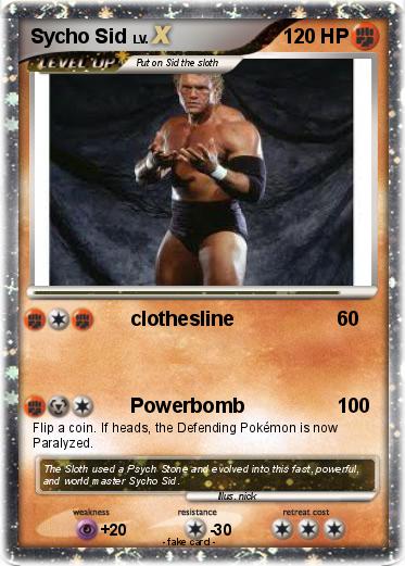 Pokemon Sycho Sid