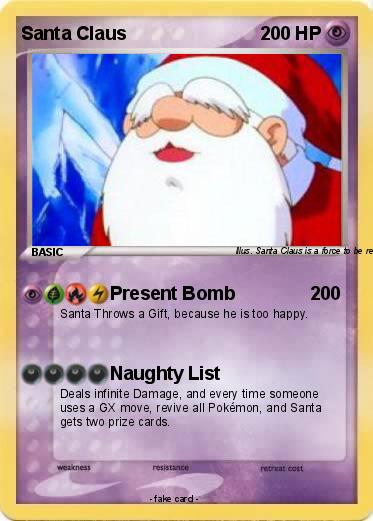 Pokemon Santa Claus