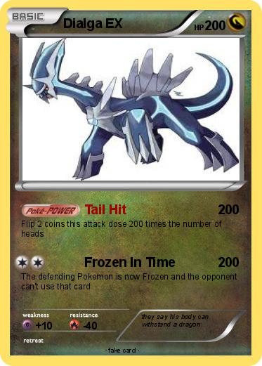 Pokemon Dialga EX