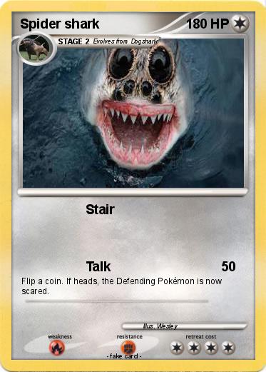 Pokemon Spider shark