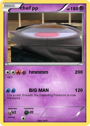 Pokemon chef pp
