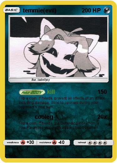 Pokemon temmie(evil)