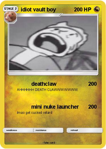 Pokemon idiot vault boy