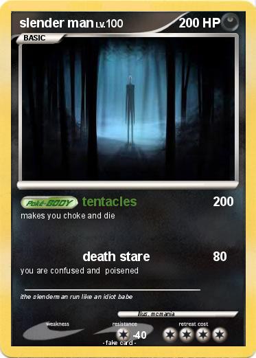 Pokemon slender man