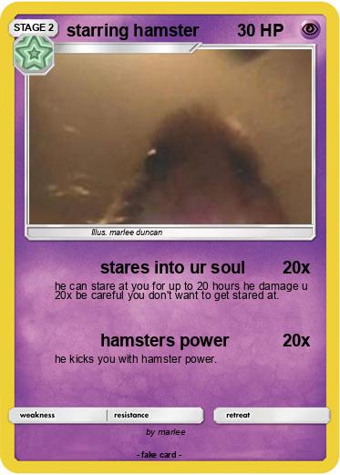 Pokemon starring hamster