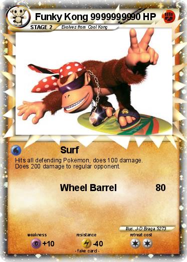 Pokemon Funky Kong 99999999