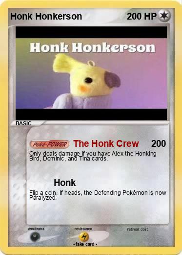 Pokemon Honk Honkerson