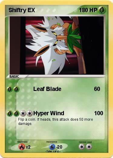 Pokemon Shiftry EX