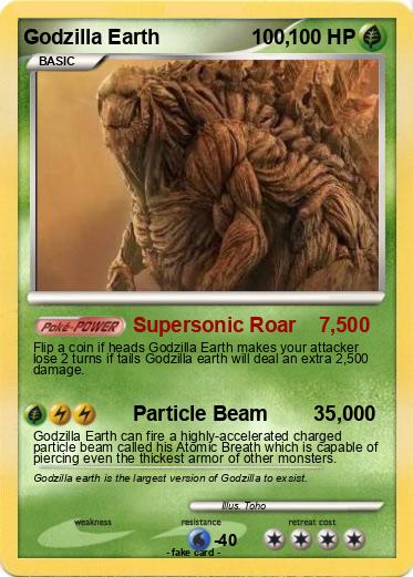 Pokemon Godzilla Earth                100,