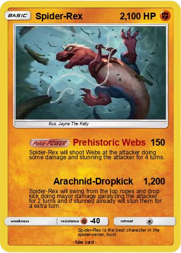 Pokemon Spider-Rex               2,
