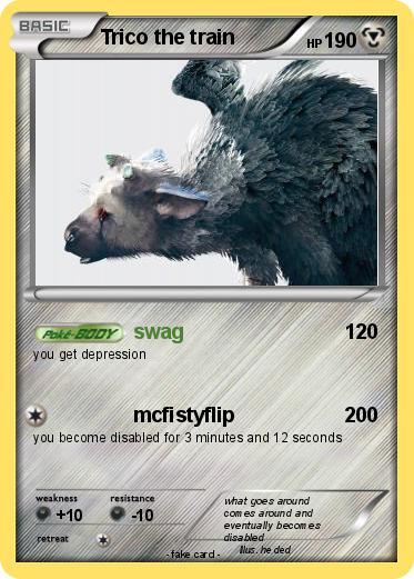 Pokemon Trico the train