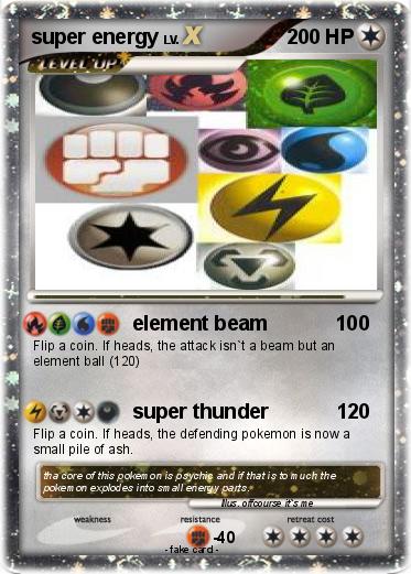 Pokemon super energy