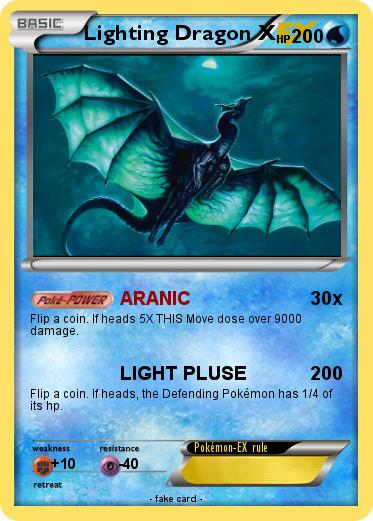 Pokemon Lighting Dragon X
