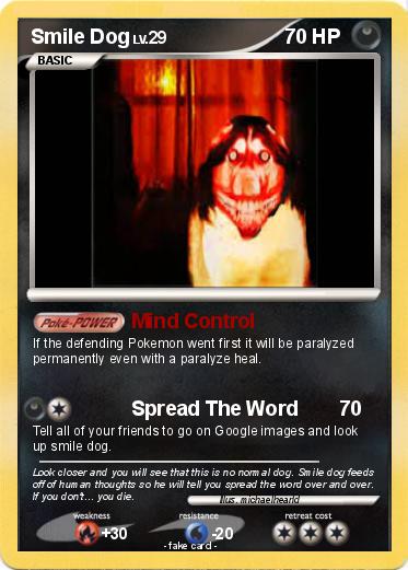 Pokemon Smile Dog