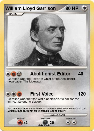 Pokemon William Lloyd Garrison