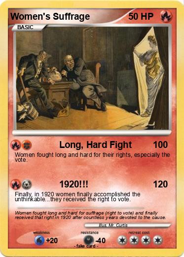 Pokemon Women's Suffrage