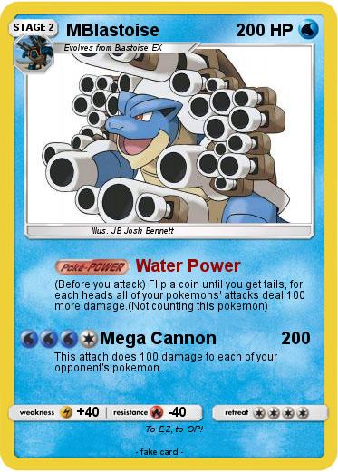 Pokemon MBlastoise