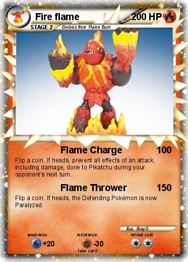 Pokemon Fire flame